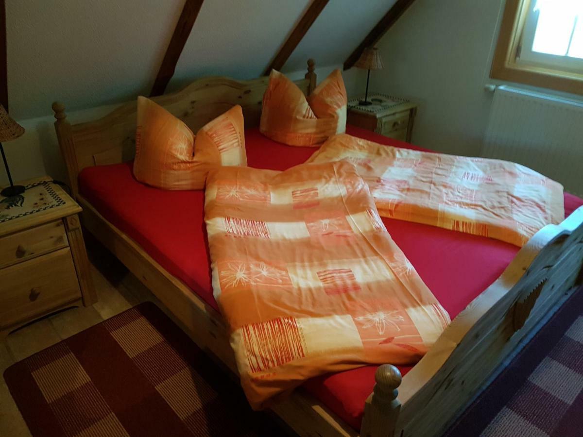 Ferienwohnung Zum Heuschober Burg  Exterior foto